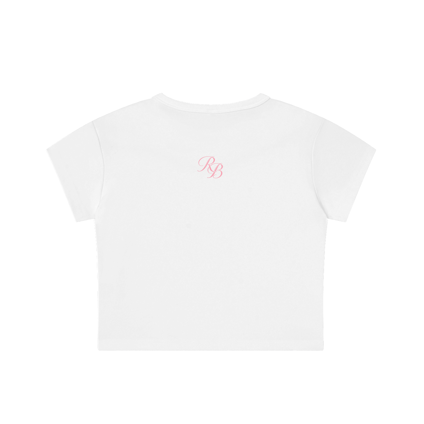 Stay Rackless Snow-Washed Crop Tee