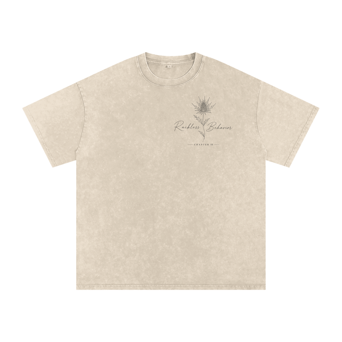 Chapter III: Resilient Tee | Oversized Vintage Survivor Graphic T-Shirt