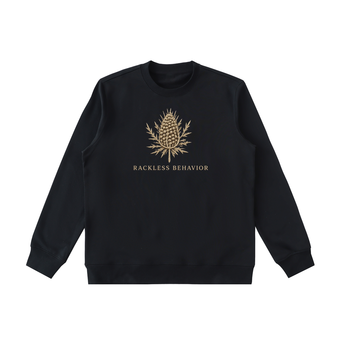 Fall Heavyweight Crewneck  Sweatshirt | Rackless Behavior