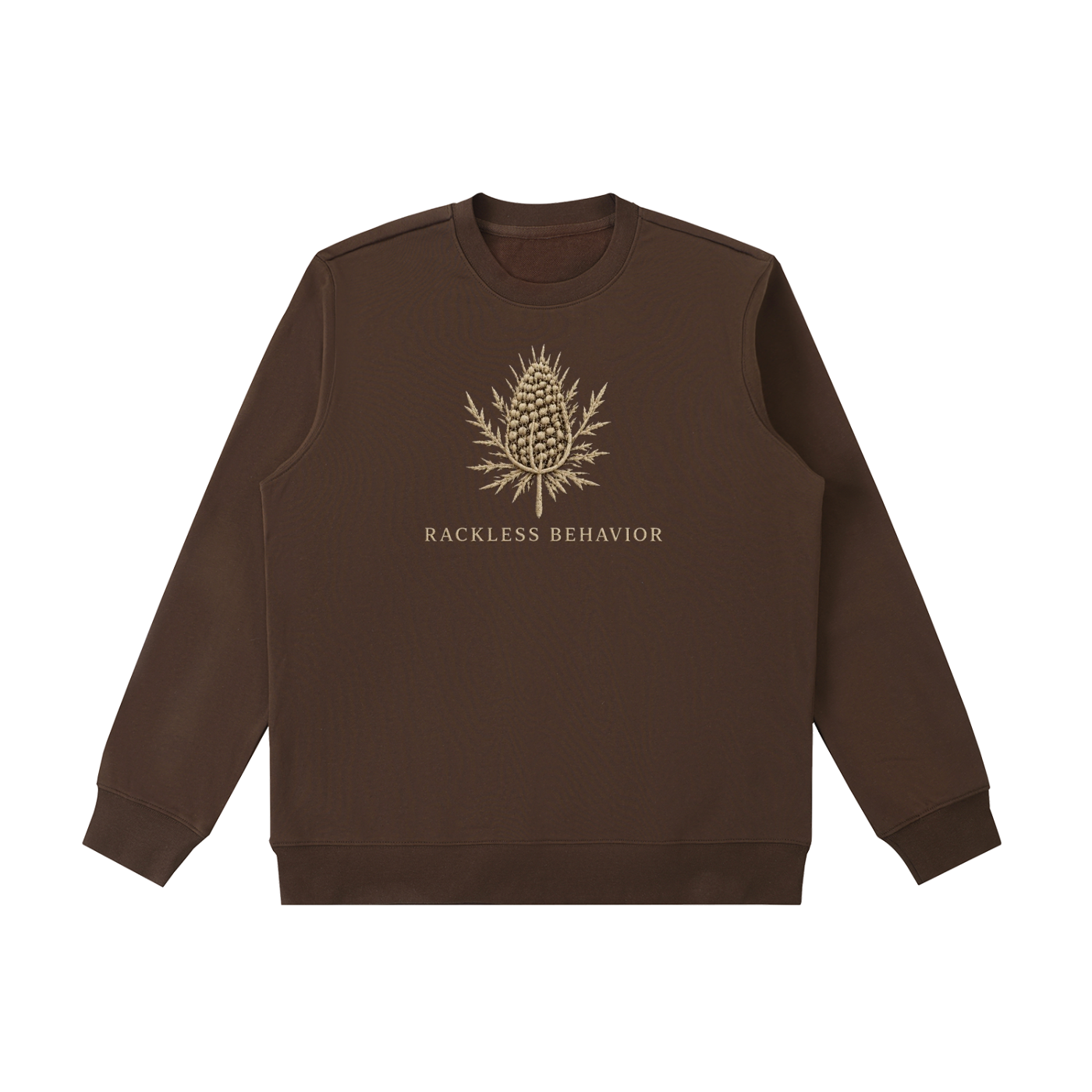 Fall Heavyweight Crewneck  Sweatshirt | Rackless Behavior
