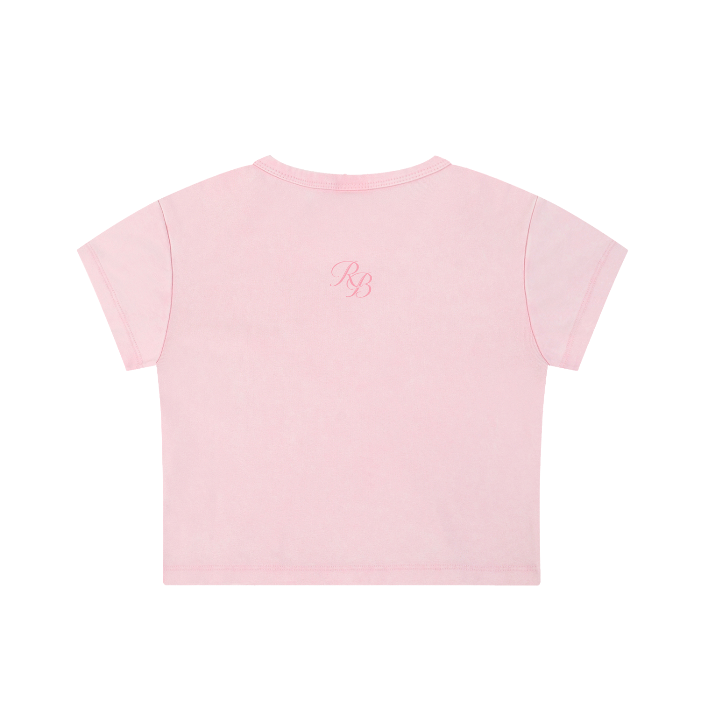 Stay Rackless Snow-Washed Crop Tee