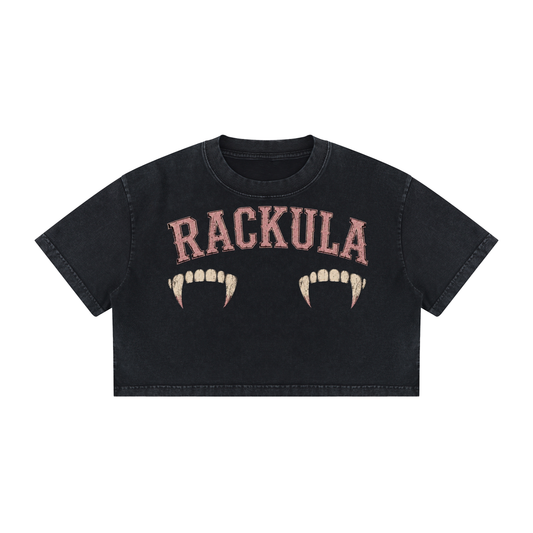 Rackula Vintage Crop Tee | Limited Halloween Drop